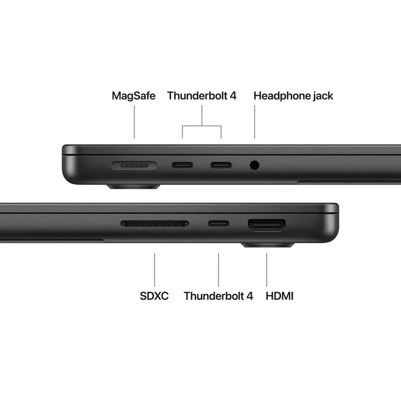 Apple 14-inch MacBook Pro: Apple M5 chip with 10-core CPU and 10-core GPU, 32GB, 1TB SSD - Space Black