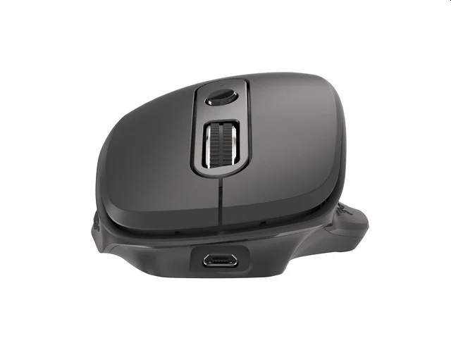 Безжична мишка Natec Falcon 3200 DPI, 2.4GHz + Bluetooth 5.0, оптична, черна
