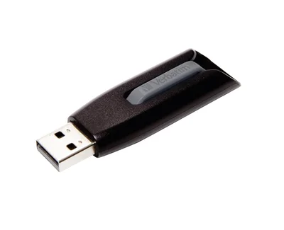 USB флашка Verbatim V3 Store 'N' Go 64GB USB 3.0, сив