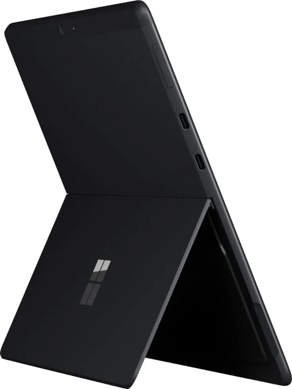 Microsoft Surface Pro X, Microsoft SQ1, 13" (2880x1920) PixelSense Display, Microsoft SQ1 Adreno 685 GPU, 8GB RAM, 128GB SSD, Windows 10 Home, Black + Microsoft Surface Pro X Keyboard Black DEMO