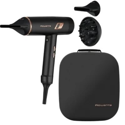 Сешоар Rowenta CV9920F3 Ultimate Experience Maestria 2000W, йонизираща функция, дифузер, концентратор, черен