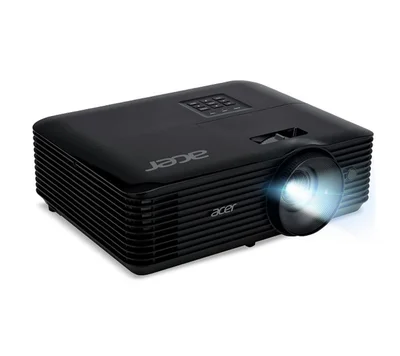 Мултимедиен проектор Acer X1128H DLP SVGA (800x600), 4800 лумена, 20 000:1, 3D Ready, черен
