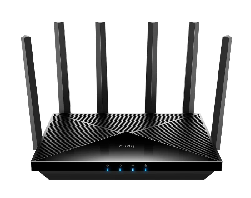 Cudy WR11000 BE11000 2.5G Tri-Band Wi-Fi 7 Mesh Router 5764Mbps at 6GHz + 4320 Mbps at 5GHz + 688Mbps at 2.4GHz, 4 x 2.5Gbps RJ45 Ports