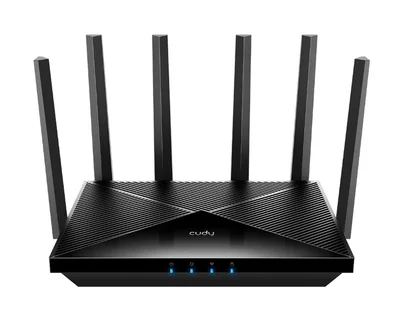 Cudy WR11000 BE11000 2.5G Tri-Band Wi-Fi 7 Mesh Router 5764Mbps at 6GHz + 4320 Mbps at 5GHz + 688Mbps at 2.4GHz, 4 x 2.5Gbps RJ45 Ports