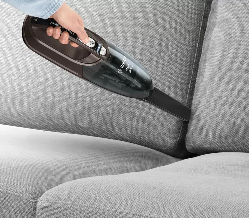 Bosch BHN16L Rechargeable Vacuum Cleaner, Move Lithium 16Vmax, Cyclonic Airflow System, Gray