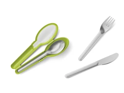 Tefal N1071810, MSEAL&GO CUTLERY SET GREEN TEF