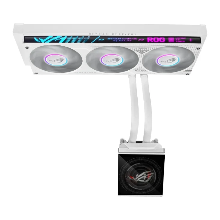 Asus ROG Strix SLC IV 360 ARGB LCD White