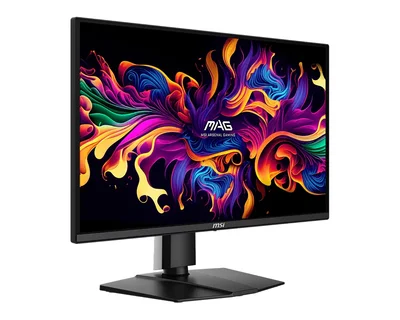 Монитор MSI MAG 272QP QD-OLED, 26.5", QD-OLED, 240Hz, 0.03ms, 2560x1440, FreeSync Premium, G-SYNC съвместим, Pivot