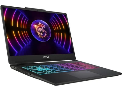 MSI Cyborg 15 A13UCK, i5-13420H (8C/12T, up to 4.60GHz, 12 MB), GeForce RTX 3050 4GB GDDR6, 15.6" FHD (1920x1080), 144Hz, IPS-Level, 16GB DDR5 5200MHz, 512GB PCIe Gen4x4 SSD, WiFi 6E, BT 5.3, 4 Zone RGB Kbd, NO OS, 53.5Whrs, 1.98 kg
