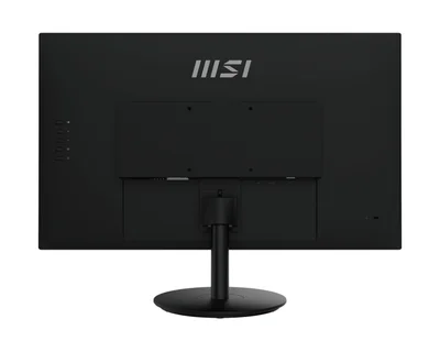 MSI PRO MP271A, 27", 1ms, 100Hz, IPS, 1920x1080 (FHD), 16:9, FLAT, Display Kit App, Adaptive-Sync, EyesErgo, Less Blue Light, 108% SRGB, AG, 300 nits, 1000:1, DP(1.2a), HDMI 1.4b, VGA, Line-in, Speakers 2x2W, Tilt, VESA, Black, 3.9kg