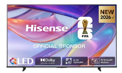 Hisense 65" E7S, 4K Ultra HD 3840x2160, QLED, Quantum Dot, HDR 10+, HLG, Dolby Vision, DTS Virtual X, Smart TV,Light Sensor,WiFi Direct, BT, Anyview Cast, 3xHDMI, 2xUSB, LAN, CI+, DVB-T2/C/S2, Black