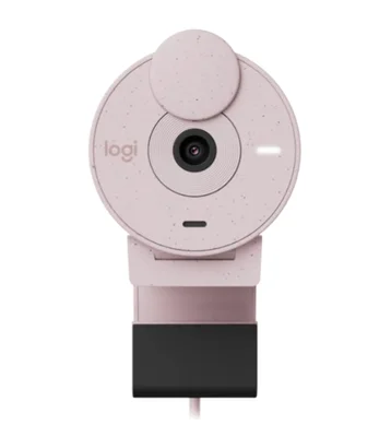 Уеб камера Logitech Brio 300 Full HD, Rose, USB