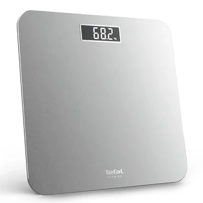 Електронен кантар Tefal PP1801V0 Bs Premiss 3, 160 kg, сив