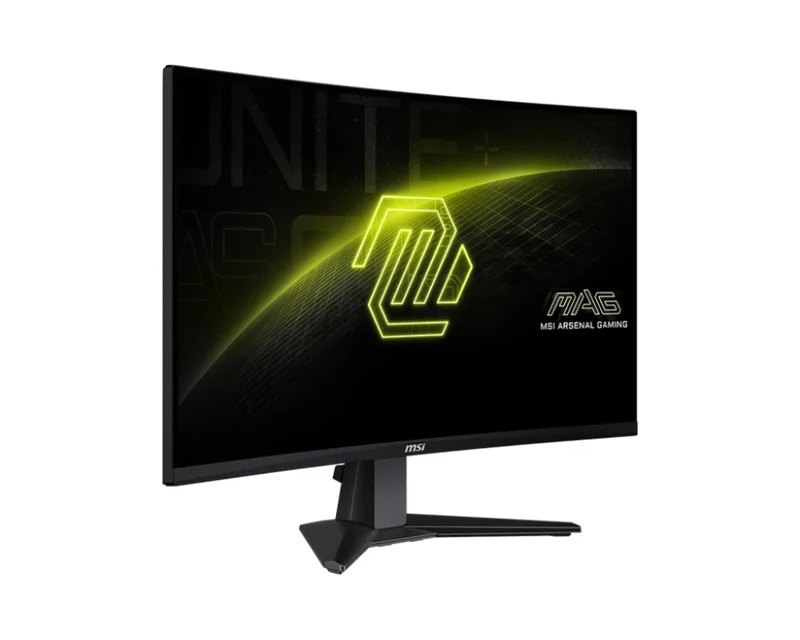MSI MAG 27CQ6F, 27", Rapid VA, 180Hz, 0.5ms, WQHD 2560x1440, FreeSync, VRR, Console mode, CEC, Night Vision, Anti-Flicker, LBL, 300 nits, 5000:1, 100M:1, 1x Display Port (1.4), 2x HDMI (2.0b), Headphone out, Tilt, FRAMELESS, VESA, 9S6-3CD91M-002
