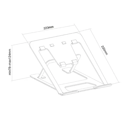 Neomounts Notebook Desk Stand (ergonomic)