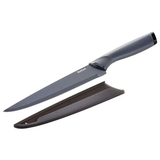 Нож за рязане TEFAL Fresh Kitchen K1221205 20 см с калъф