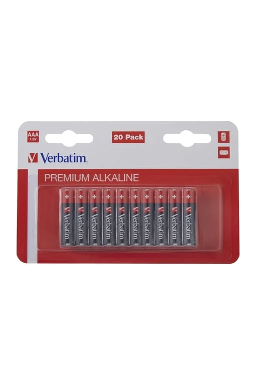 Батерии Verbatim AAA Alkaline 1.5V 20 броя
