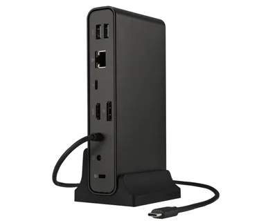 Asus DC300 3 DISPLAY USB-C DOC, Black
