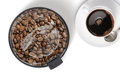 Bosch TSM6A011W, Coffee grinder, 180W, up to 75g coffee beans, White