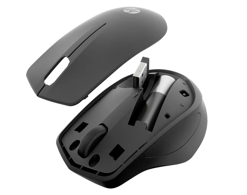 Безжична мишка HP 280 Silent, 1600 dpi, черна