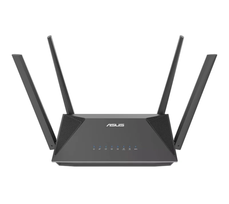 Рутер ASUS RT-AX52 Pro AX3000 Dual-Band 1.3GHz CPU 128MB/256MB RAM
