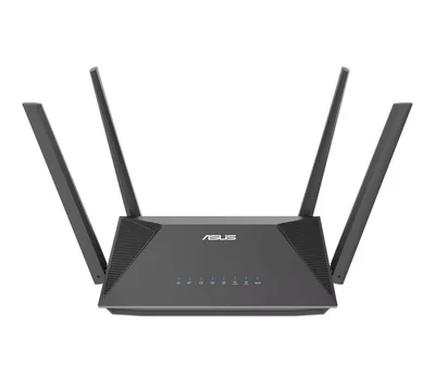 Рутер ASUS RT-AX52 Pro AX3000 Dual-Band 1.3GHz CPU 128MB/256MB RAM