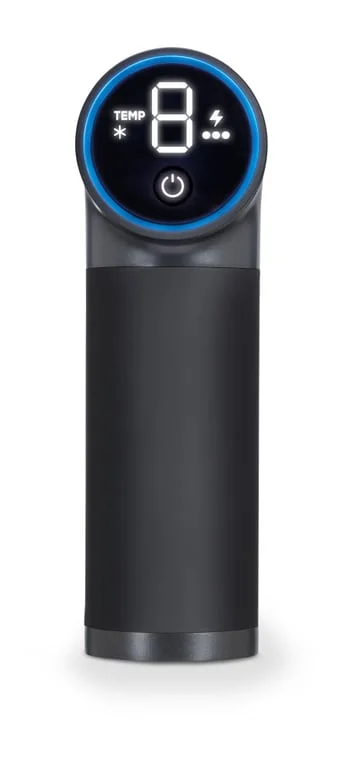 Beurer MG 195 Hot & Cold massage gun, 7 high-quality massage attachments, 9 intensity levels, Up to 4.5 h running time, LED display, Storage case