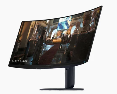 Dell Alienware AW3426DW, 34" QD-OLED 21:9, UW-QHD 3440x1440, AR, 99% DCI-P3, NVIDIA G-SYNC Compatible + AMD FreeSync, 280Hz, 0.03 ms GTG, 1,500,000:1, 300 cd/m2, HDR, VRR, HDMI, DP, USB Hub, Height Adjustable, Pivot, Swivel, Tilt, Black