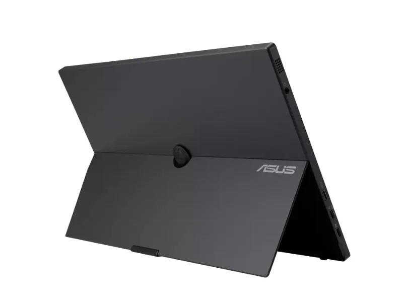 Asus ZenScreen Touch MB16AMTR portable monitor, 16 '' FHD (1920 x 1080), IPS, 10-point touch, 250 cd/m2,Built-in Battery, Hybrid Signal Solution, Mini-HDMI, ergo kickstand, tripod socket, ASUS Flicker Free and Low Blue Light technologies, 2 x1w, Black