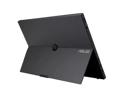 Asus ZenScreen Touch MB16AMTR portable monitor, 16 '' FHD (1920 x 1080), IPS, 10-point touch, 250 cd/m2,Built-in Battery, Hybrid Signal Solution, Mini-HDMI, ergo kickstand, tripod socket, ASUS Flicker Free and Low Blue Light technologies, 2 x1w, Black