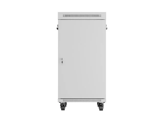 Lanberg rack cabinet 19" free-standing 22U/600x800 (flat pack) with glass door lcd grey v2