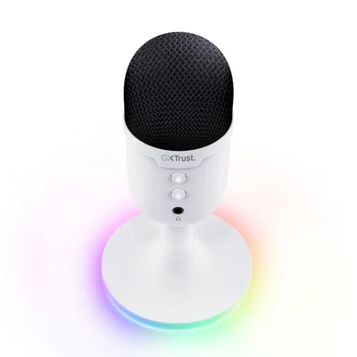 Микрофон TRUST GXT234W Yunix USB, бял