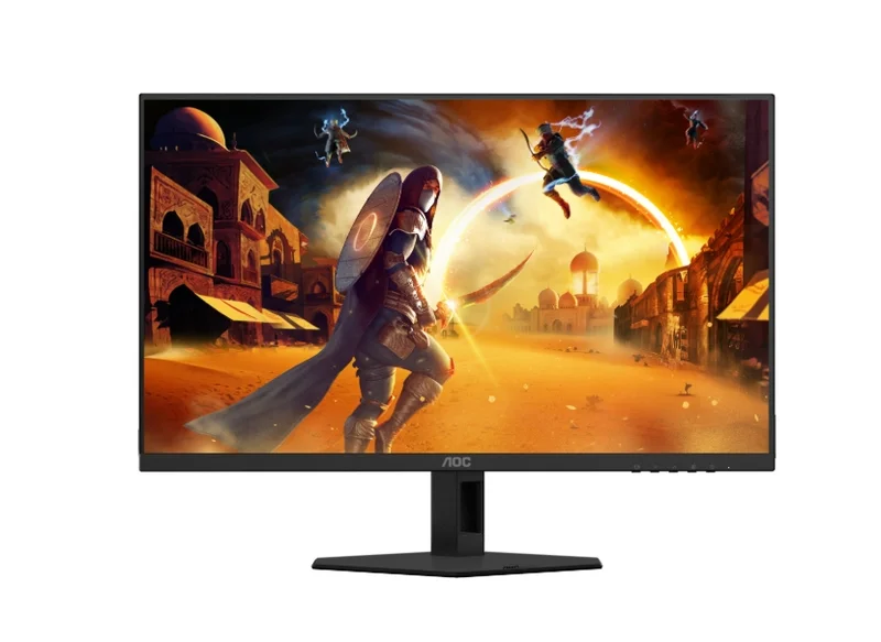 AOC 25G4SRE, 24.5" Fast IPS WLED, 1920x1080@300Hz (OC 310Hz), 1ms GtG, 0.3ms MPRT, 400cd m/2, 1000:1, 80M:1 DCR, Adaptive Sync, FlickerFree, Tilt, 2xHDMI, DP