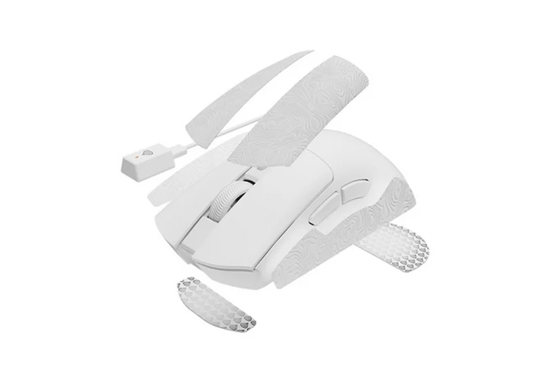 Genesis Wireless Gaming Mouse Zircon 880 Pro 8K 30000dpi, White