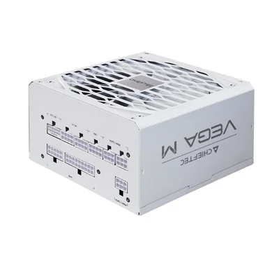 Захранване за компютри Chieftec Vega 850W ATX 3.1, 80 PLUS Gold, напълно модулно, бяло