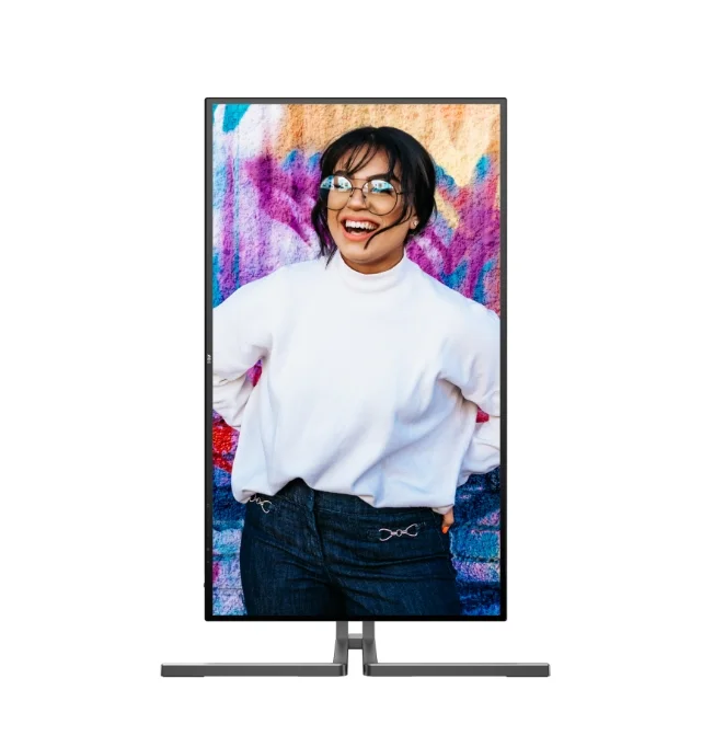 AOC U27U3CV, 27" Nano IPS WLED, 3840x2160@60Hz, 4ms GtG, 400cd m/2, 1300:1, 50M:1 DCR, Adaptive Sync, FlickerFree, Low Blue Light, 3Wx2, Tilt, Height Adjust, Pivot, Swivel, 2xHDMI, DP, USB hub