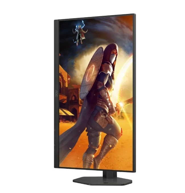 AOC Q27G4SRU, 27" Fast IPS WLED, 2560x1440@320Hz, 1ms GtG, 0.3ms MPRT, 450cd m2, 1000:1, Adaptive Sync, FlickerFree, Low Blue Light,  2Wx2, Tilt, Height Adjust, Pivot, Swivel, 2xHDMI, DP, USB hub