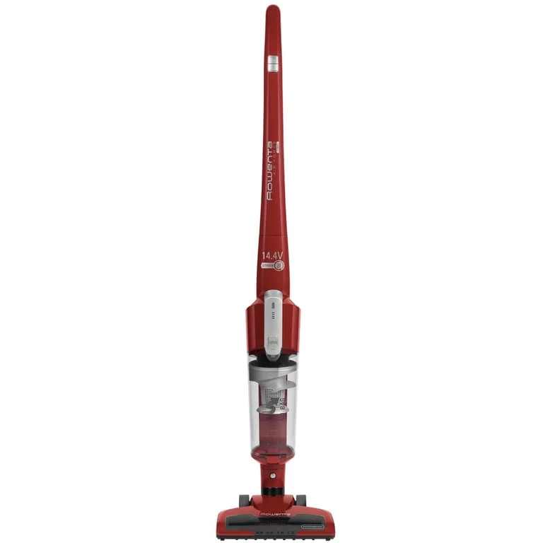 Прахосмукачка ROWENTA RH6543WH Air Force Extreme, циклонна технология, 14.4V, 30 мин работа, 0.65 л, червен