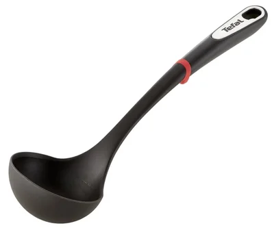 Черпак Tefal Ingenio K2060114, термопластмаса, устойчив на 220°C, черен
