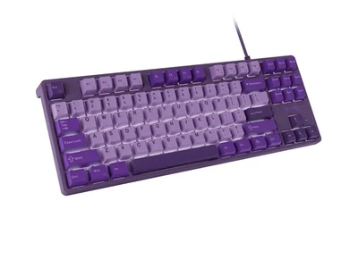 Геймърска клавиатура FURY Kanabo K2 механична, US layout, бяла подсветка, лилава
