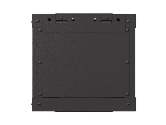 Lanberg rack cabinet 10" wall-mount 4U/300x300 (flat pack) with glass door black