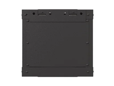 Lanberg rack cabinet 10" wall-mount 4U/300x300 (flat pack) with glass door black
