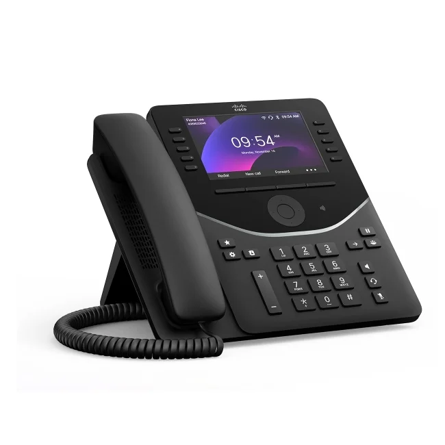Cisco Desk Phone 9861, Carbon Black
