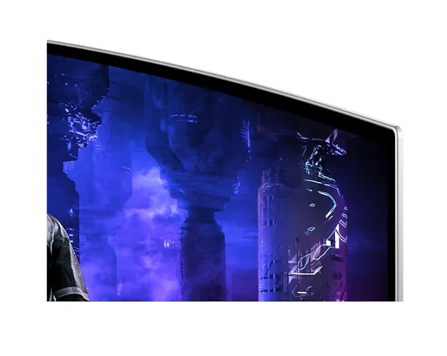 Samsung LS49DG950, 49" CURVED Odyssey G9 OLED, 1000R, 240Hz, 32:9, 5120 x 1440, 250 cd/m2, Display Port, HDMI, Micro HDMI, USB Hub, Silver