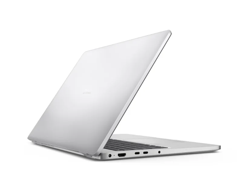 Dell Pro 16 PC16250, Intel Ultra 7 255U (12 TOPS NPU, 12 cores, up to 5.2 GHz), 16" FHD+(1920x1200) IPS, 300nits AG, 16 GB: 1 x 16 GB, DDR5, 5200 MT/s, 1 TB SSD, Intel graphics, FHD HDR IR Cam and Mic, Wi-Fi 6E, FPR, Backlit Kb, Win 11 Pro, Platinum silv