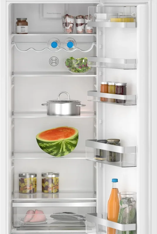 Bosch KIR81ADC0 SER6, BI fridge, C, 177,2cm, 310l, 34dB(B), IC, VitaFresh,  1 VitaFresh 0°, MultiBox XXL, bottle rack, fan, display, SoftClose, flush-folding