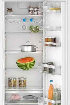 Bosch KIR81ADC0 SER6, BI fridge, C, 177,2cm, 310l, 34dB(B), IC, VitaFresh,  1 VitaFresh 0°, MultiBox XXL, bottle rack, fan, display, SoftClose, flush-folding