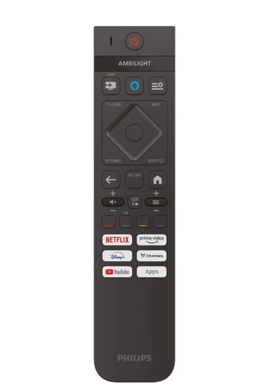 Philips 50PUS8510/12, 50" 4K Ultra HD QLED, 3840x2160p, DVB-T/T2/T2-HD/C/S/S2, 60Hz, Ambilight 3, Pixel Precise UHD, 90% DCI, HDR+, Titan OS, Dolby Atmos, Dolby Digital, VRR, 3*HDMI, 2*USB, 802.11ac, 20W RMS, Black