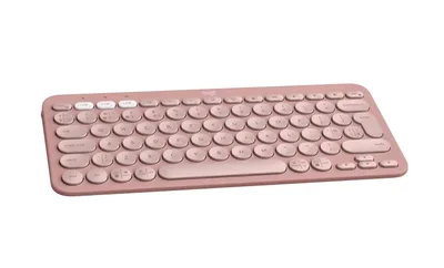Клавиатура Logitech K380S Multi-Device Bluetooth, Tonal Rose, US