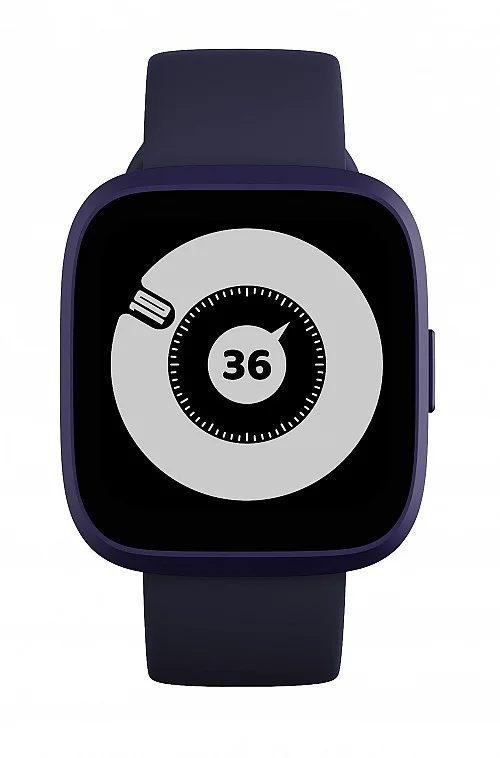 HiFuture Edge Purple, 1.72" HD Display, Powered by Dual Core, Aerospace-Grade Ultra Light Aluminum Frame, Bluetooth Call, 3D User Interface, 1ATM Waterproof, 24/7 True Heart Rate & Blood Oxygen Sensor, 100+ Sports Mode, Up to 7 days daily use